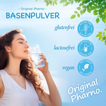 Basenpulver 200 g Etikett